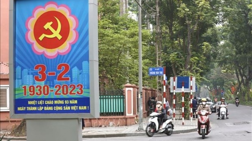 Foreign congratulations to Communist Party of Vietnam on 93rd anniversary